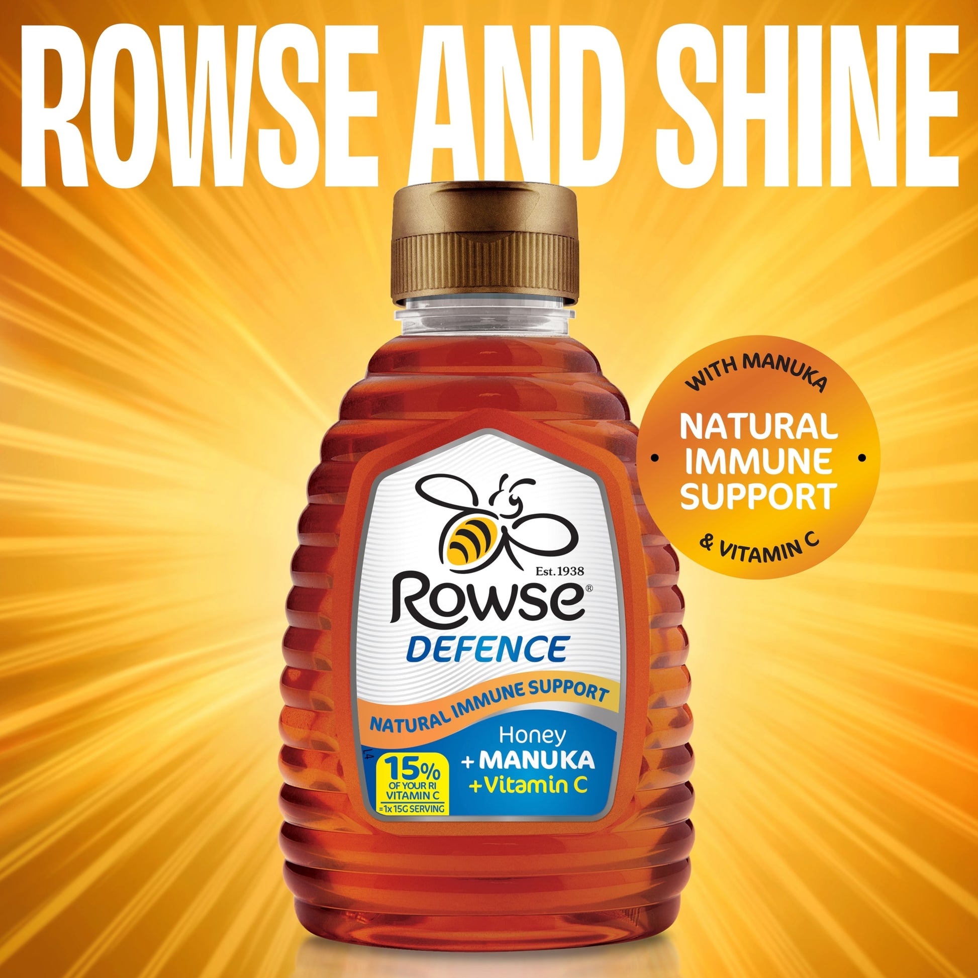 Rowse Supahoney With Manuka & Vitamin C 250G — image 3