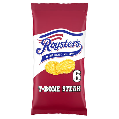 Roysters T-Bone Steak Multipack Crisps 6x21g — image 1
