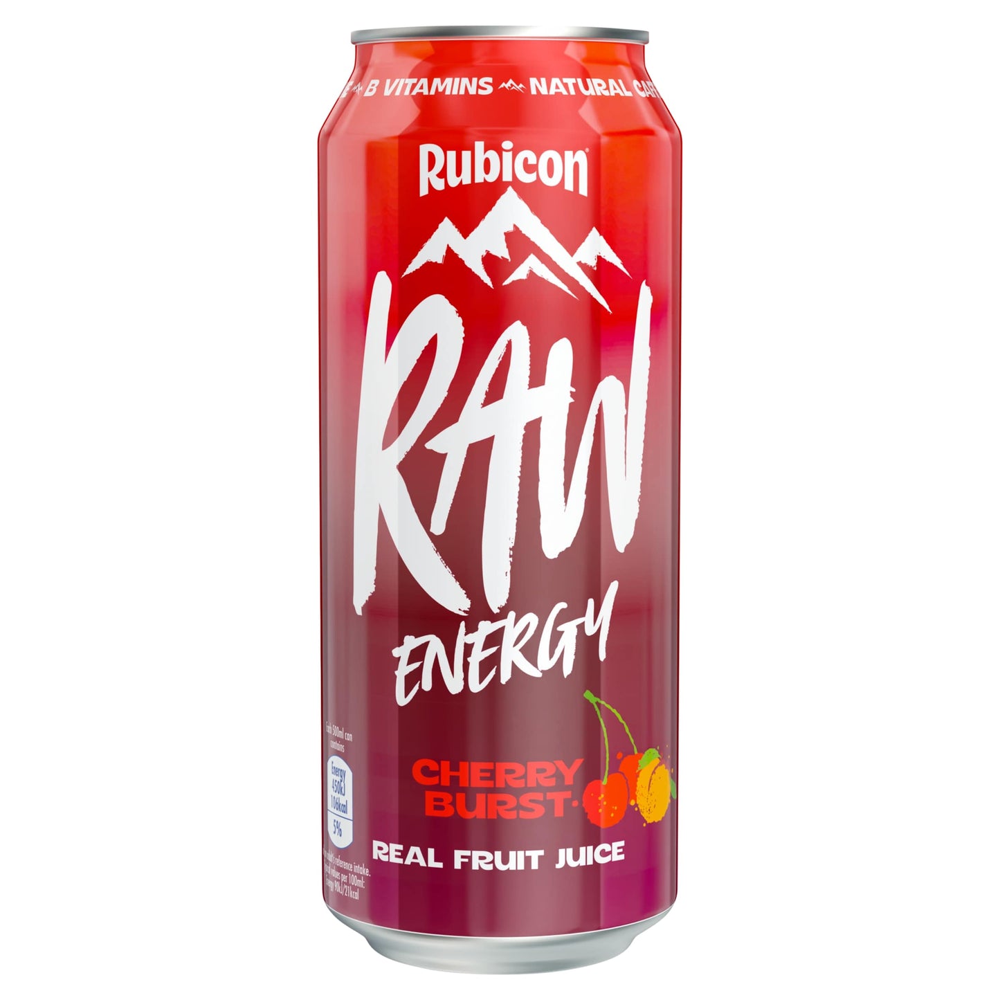Rubicon RAW Energy Cherry Burst 500ml — image 1