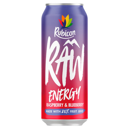 Rubicon Raw Energy Raspberry Blueberry 500Ml — image 1