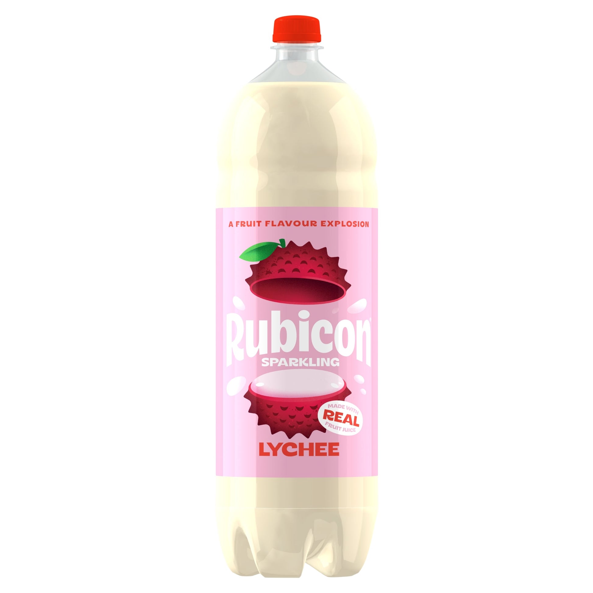 Rubicon Sparkling Lychee Juice Drink 2L — image 1
