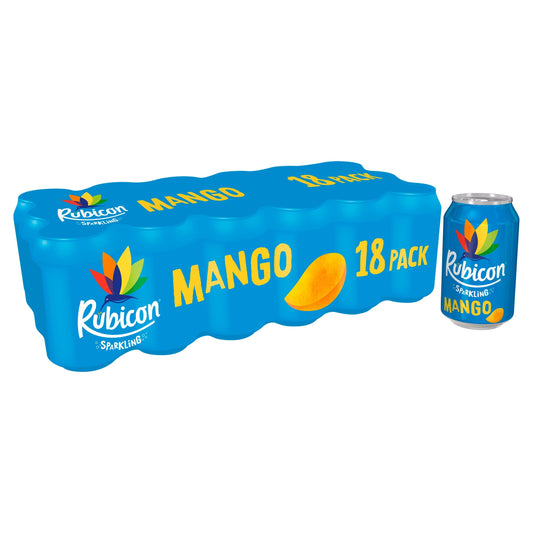 Rubicon Sparkling Mango Drink 18 X 330Ml — image 1