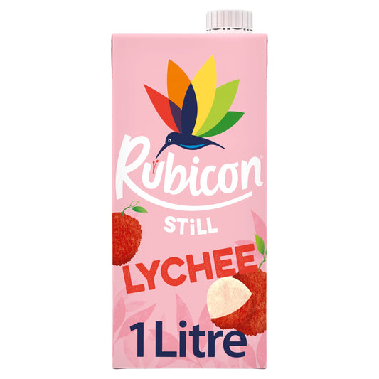 Rubicon Still Lychee Juice Drink 1 Litre Carton — image 1