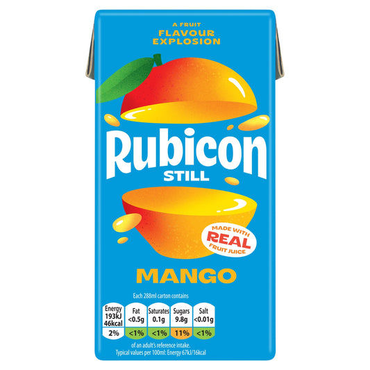 Rubicon Still Mango Juice Drink 288Ml Carton — image 1