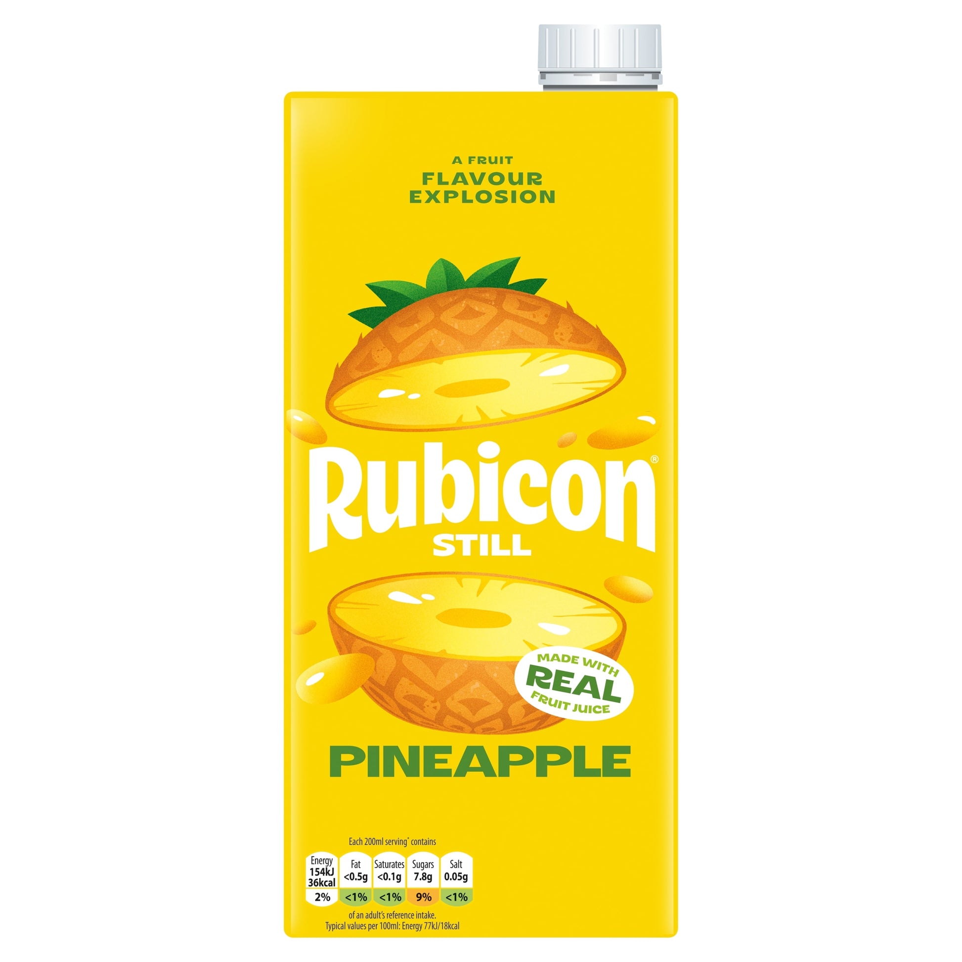 Rubicon Still Pineapple Juice Drink 1 Litre — image 1