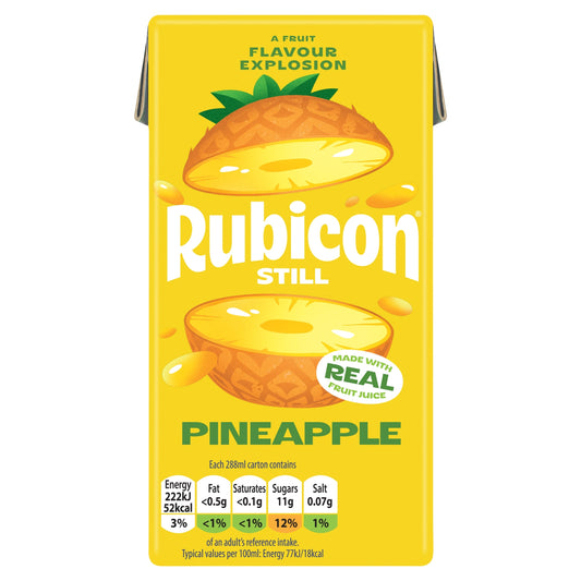 Rubicon Still Pineapple Juice Drink 288Ml — image 1