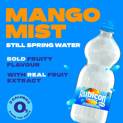Rubicon Twist Mango Mist Still Flavoured Water 750ml — image 2