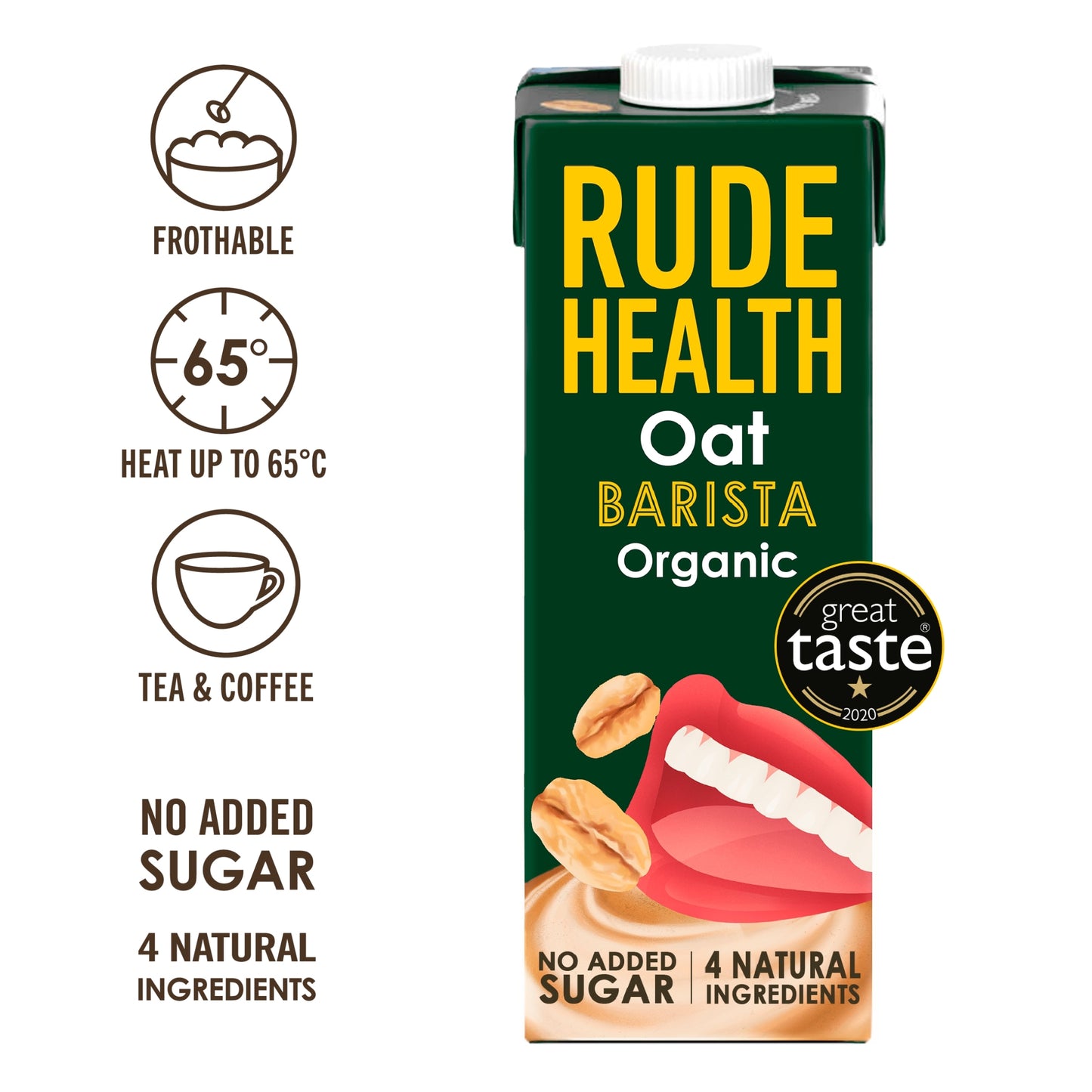 Rude Health Organic Oat Barista Drink 1l — image 4