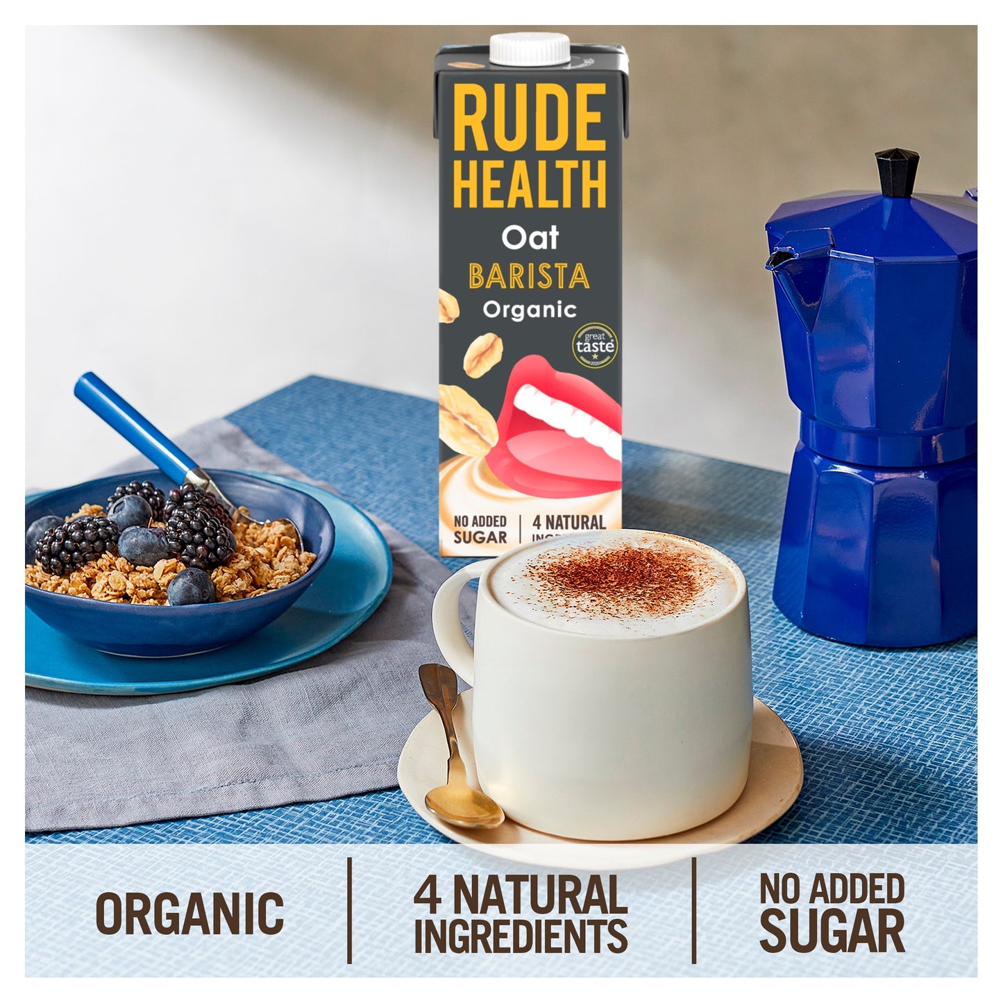 Rude Health Organic Oat Barista Drink 1l — image 5