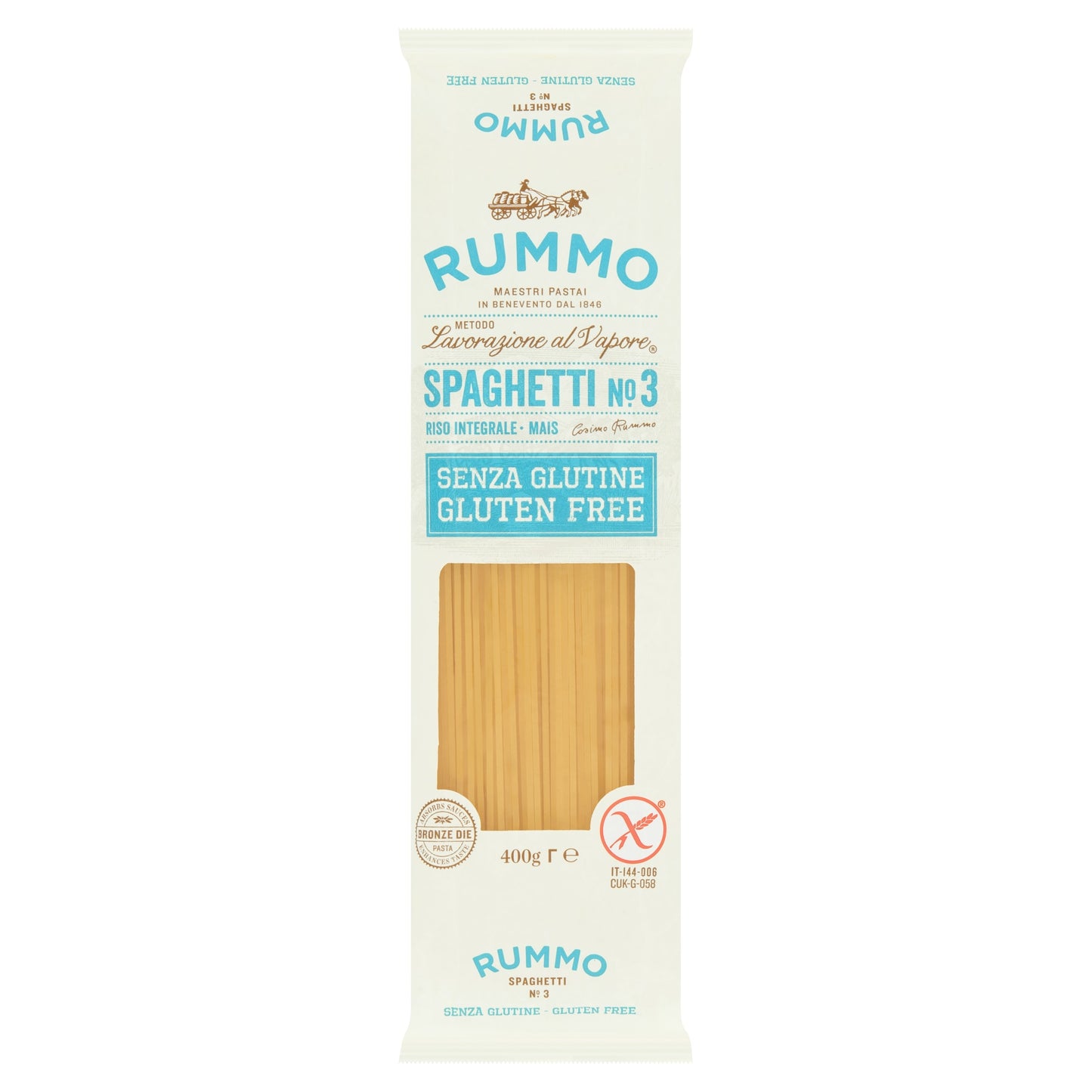 Rummo Gluten Free Spaghetti Pasta N0.3, 400g — image 1