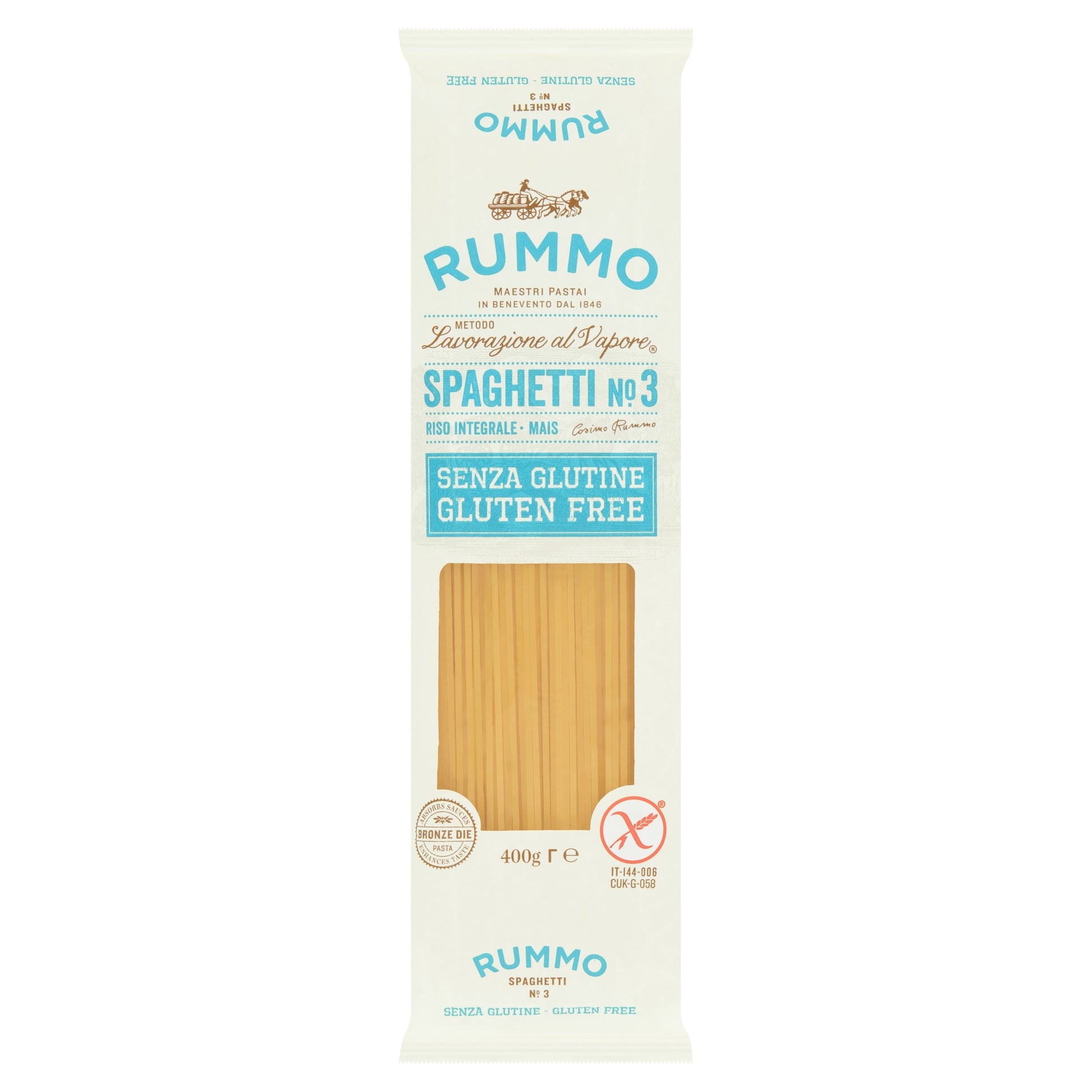 Rummo Gluten Free Spaghetti Pasta N0.3, 400g — image 1