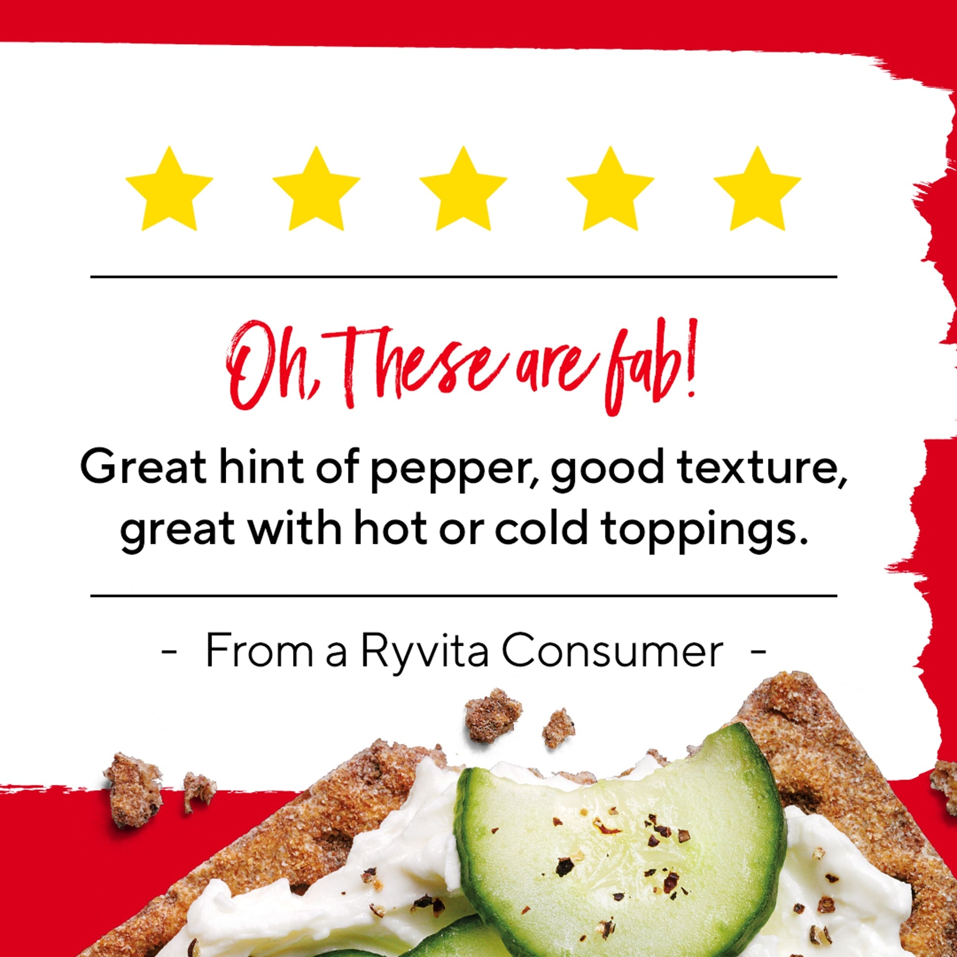 RYVITA Cracked Black Pepper Crispbread 200g — image 4