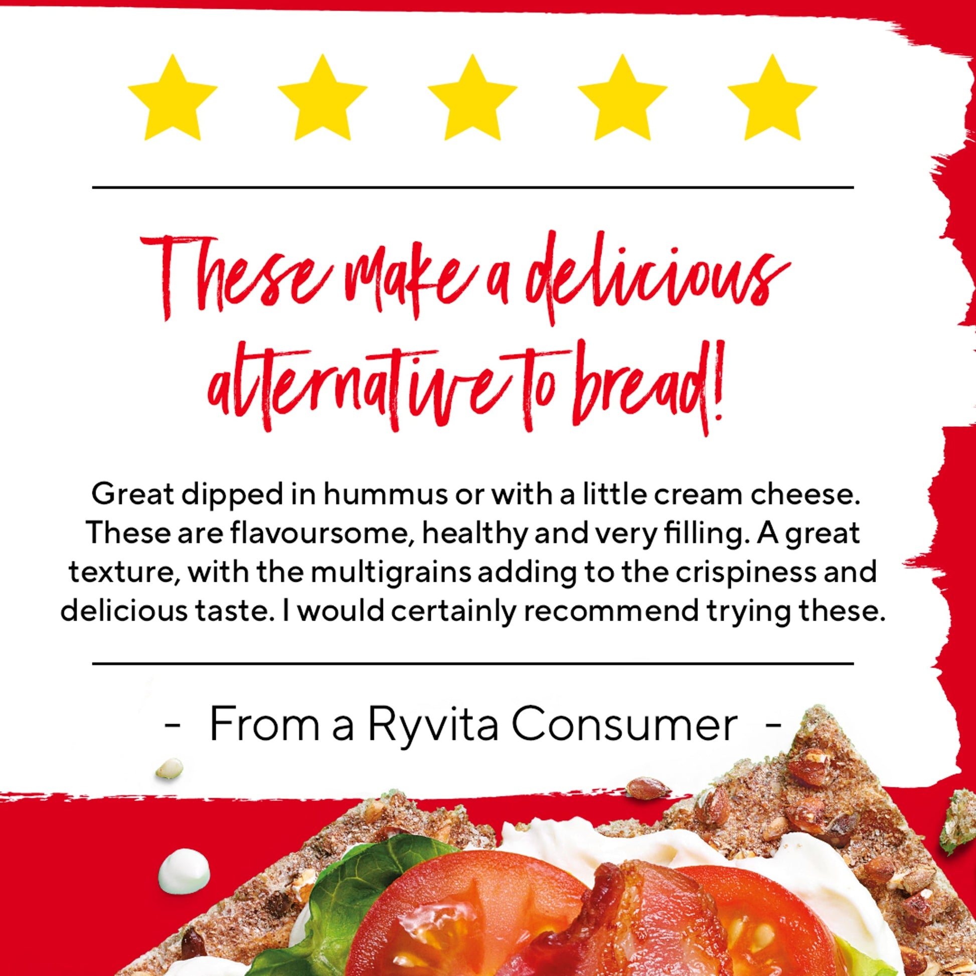 Ryvita Multigrain Rye Bread 250G — image 2