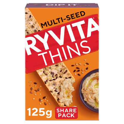 Ryvita Multiseed Thins 125G — image 1