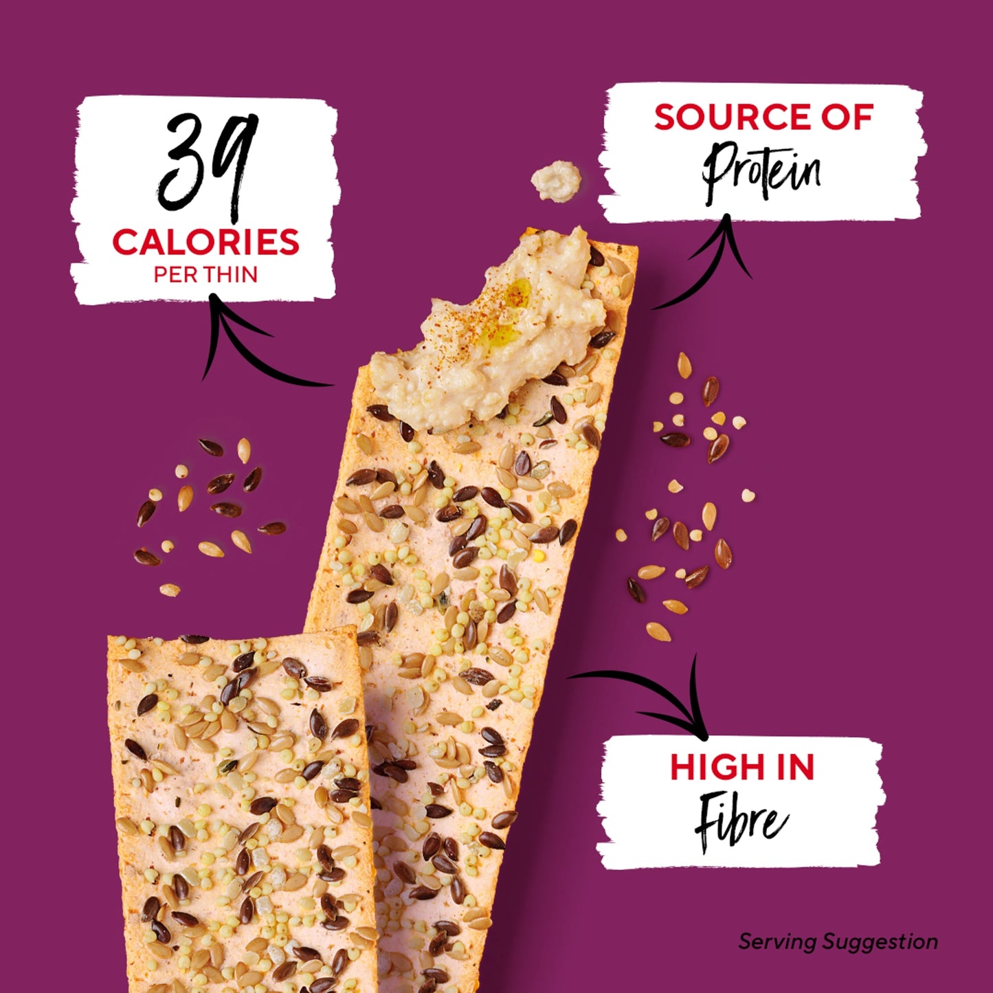 Ryvita Multiseed Thins 125G — image 2