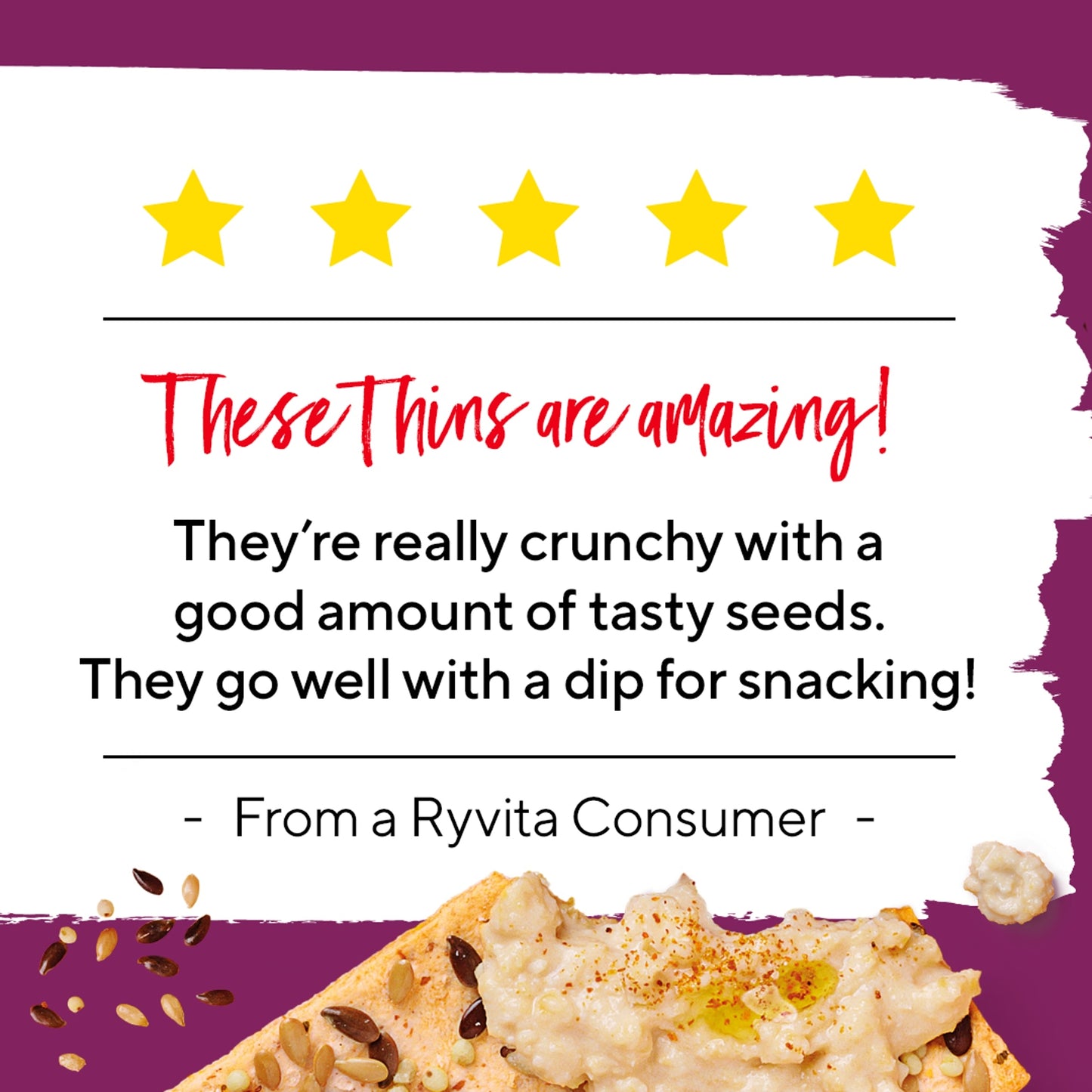 Ryvita Multiseed Thins 125G — image 4