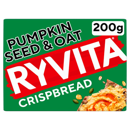 Ryvita Pumpkin Seed & Oat Crisp Bread 200G — image 1