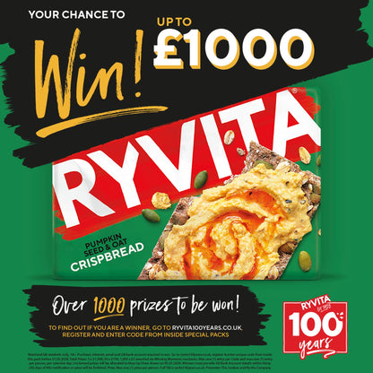 Ryvita Pumpkin Seed & Oat Crisp Bread 200G — image 2