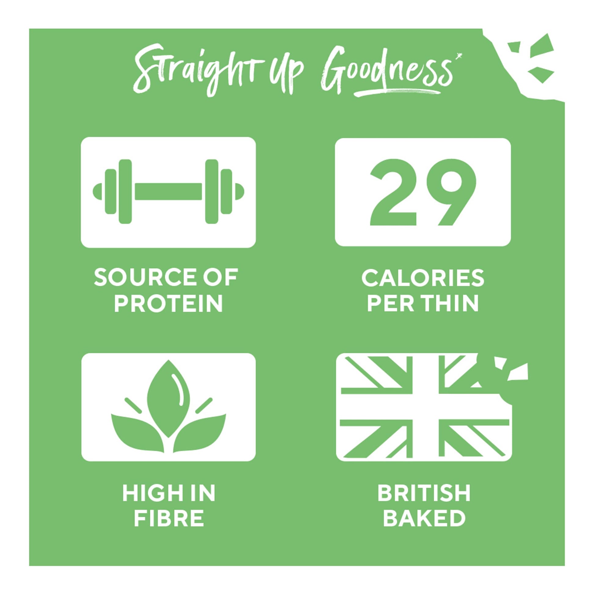 Ryvita Thins Flatbreads - Rosemary & Sea Salt 125g — image 3