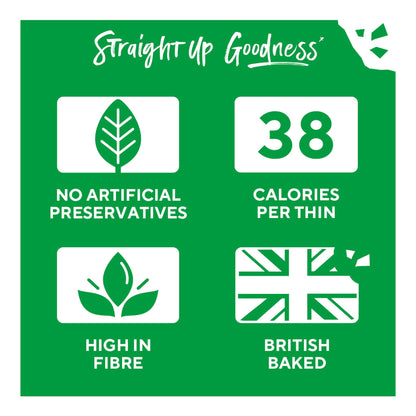 Ryvita Thins Snack It Sour Cream & Chive Flavour Flatbread Snacks 125g — image 3