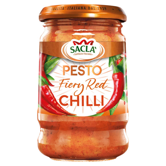 Sacla Fiery Chilli Pesto 190G — image 1