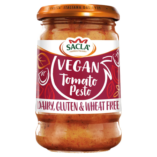 Sacla Tomato Pesto Gluten Free 190G — image 1