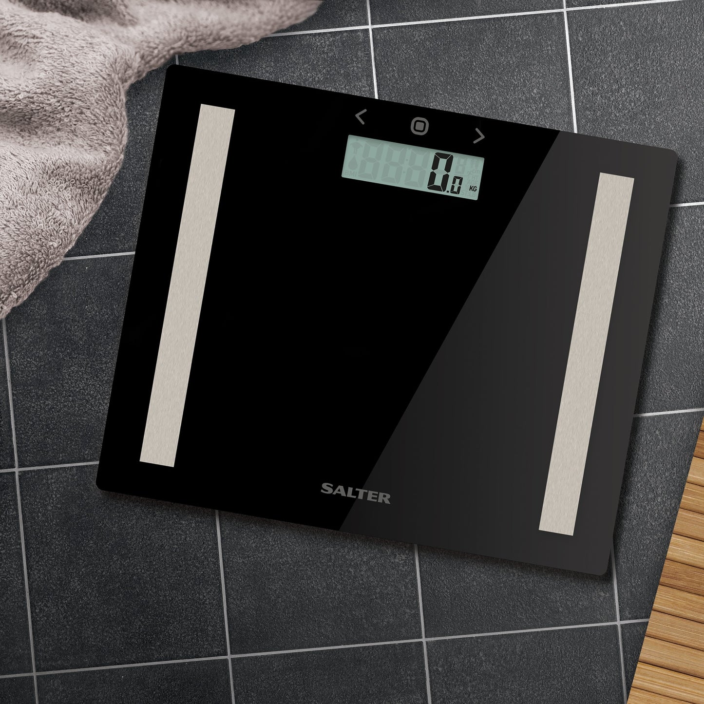 Salter Black Glass Analyser Scale — image 3