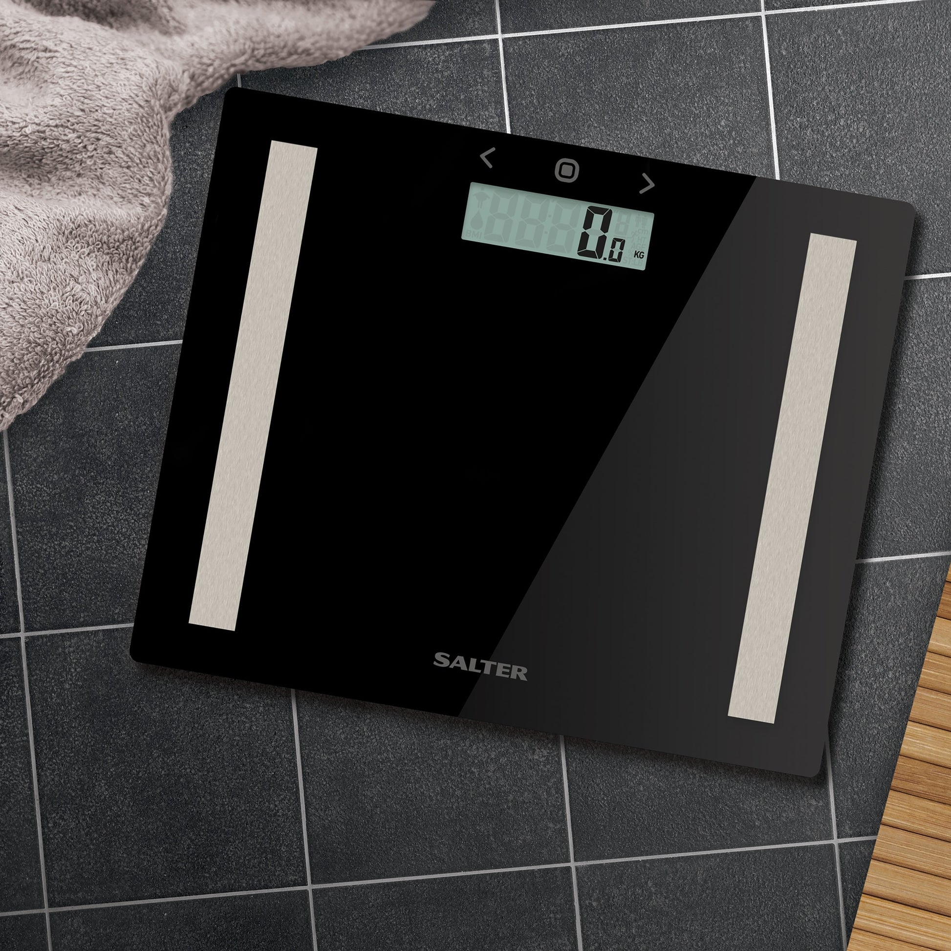 Salter Black Glass Analyser Scale — image 3