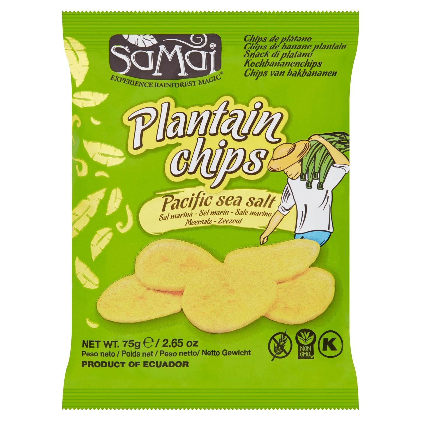 Samai Salted Plantain Chips 75G — image 1