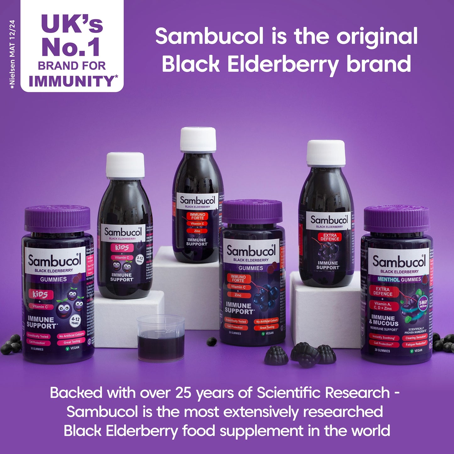Sambucol Black Elderberry Liquid for Kids - Berry Flavour 120ml — image 5