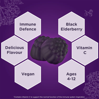 Sambucol Blk E/Berry For Kids Gummies 30s — image 3