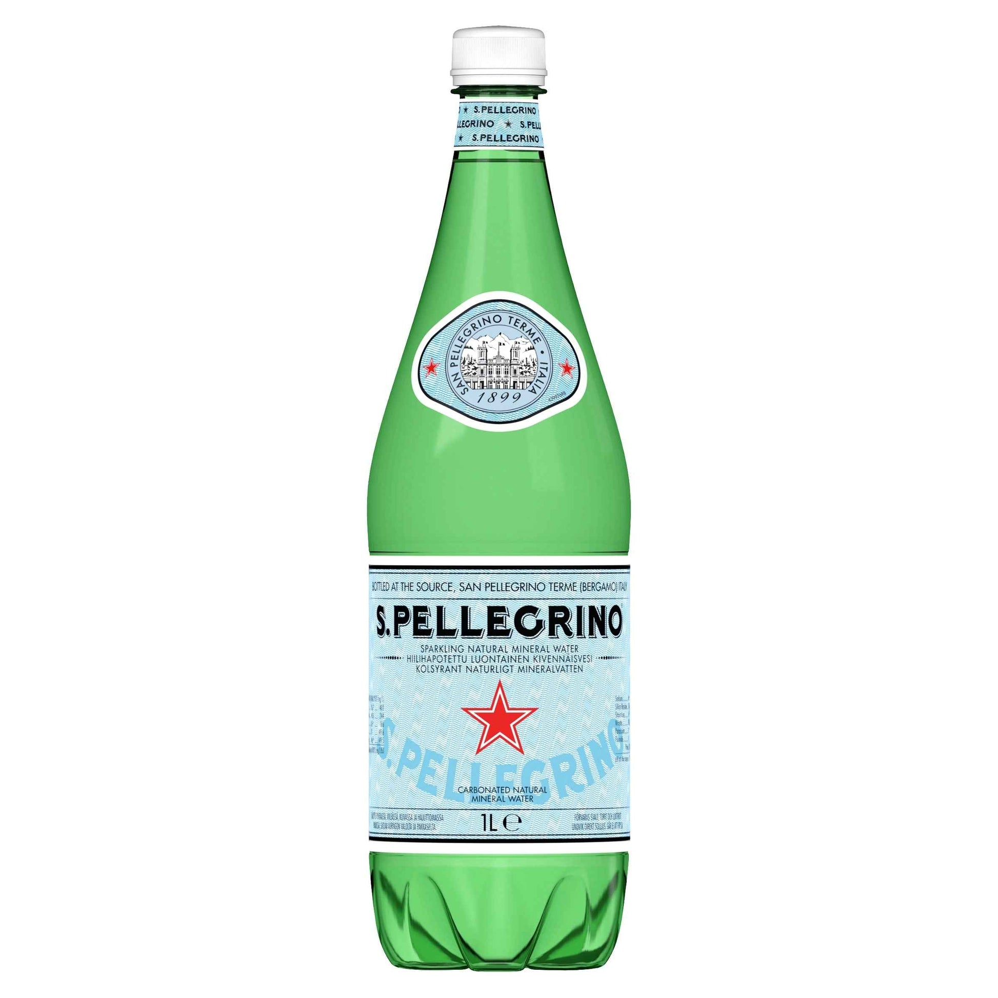 SAN PELLEGRINO Sparkling Natural Mineral Water 1l