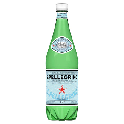 SAN PELLEGRINO Sparkling Natural Mineral Water 1l