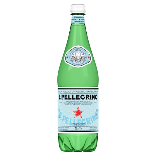 SAN PELLEGRINO Sparkling Natural Mineral Water 1l