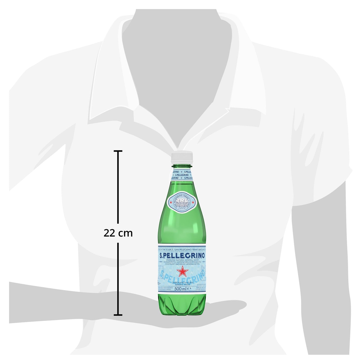 San Pellegrino Sparkling Natural Mineral Water 500ml — image 5
