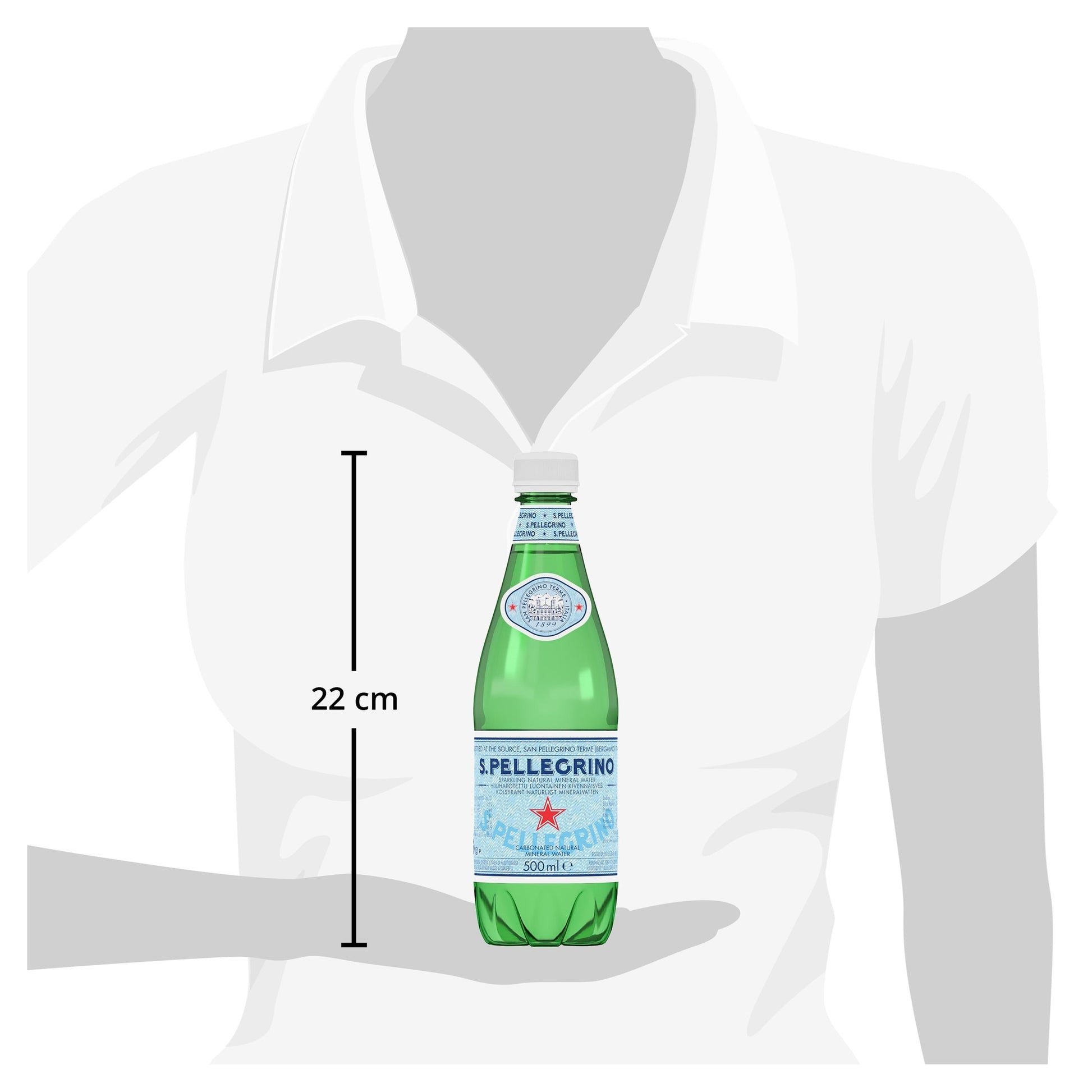 San Pellegrino Sparkling Natural Mineral Water 500ml — image 5