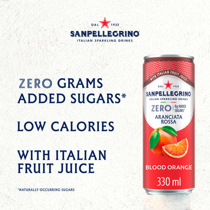 San Pellegrino Sparkling Zero Blood Orange 6x330ml — image 2
