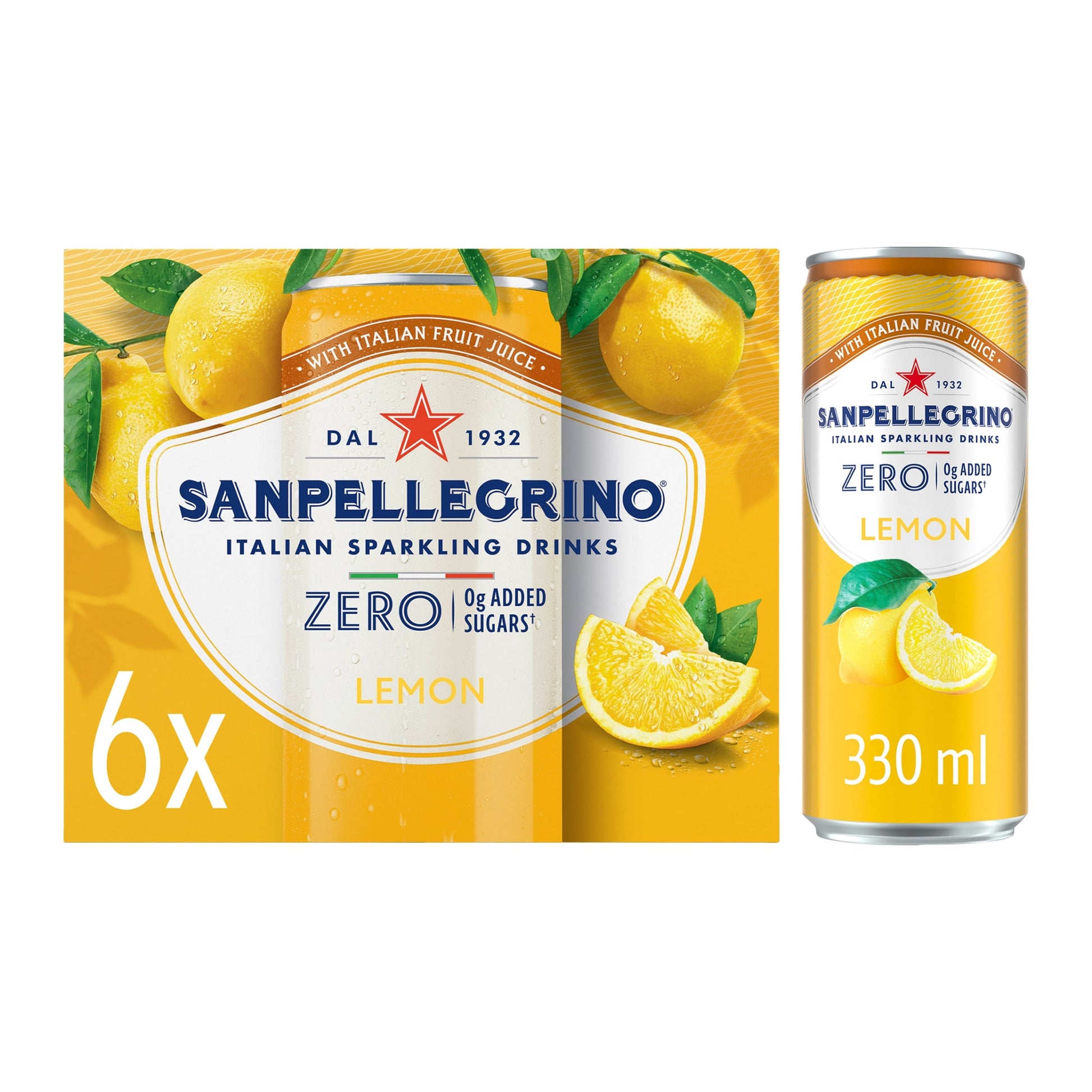 San Pellegrino Zero Lemon 6X330Ml — image 1