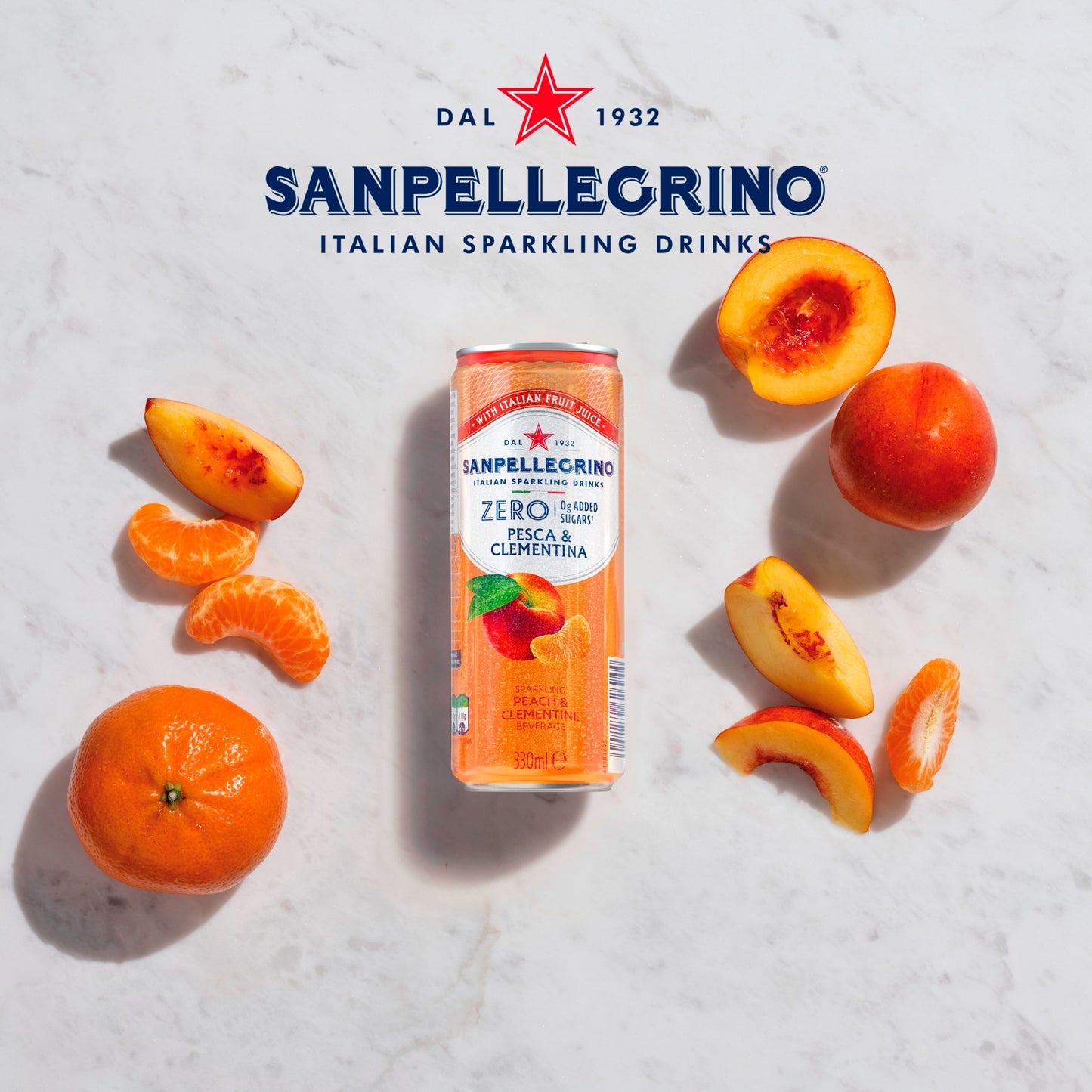 San Pellegrino Zero Peach & Clementine 6X330Ml — image 3
