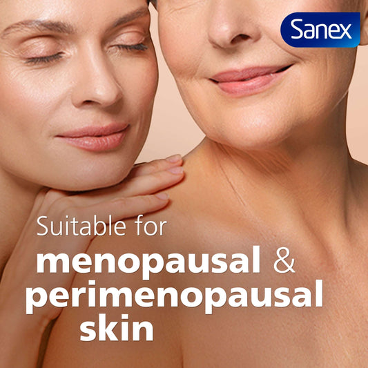 Sanex Expert Skin Health+ Menopause Shower Gel Body Wash 450ml — image 2