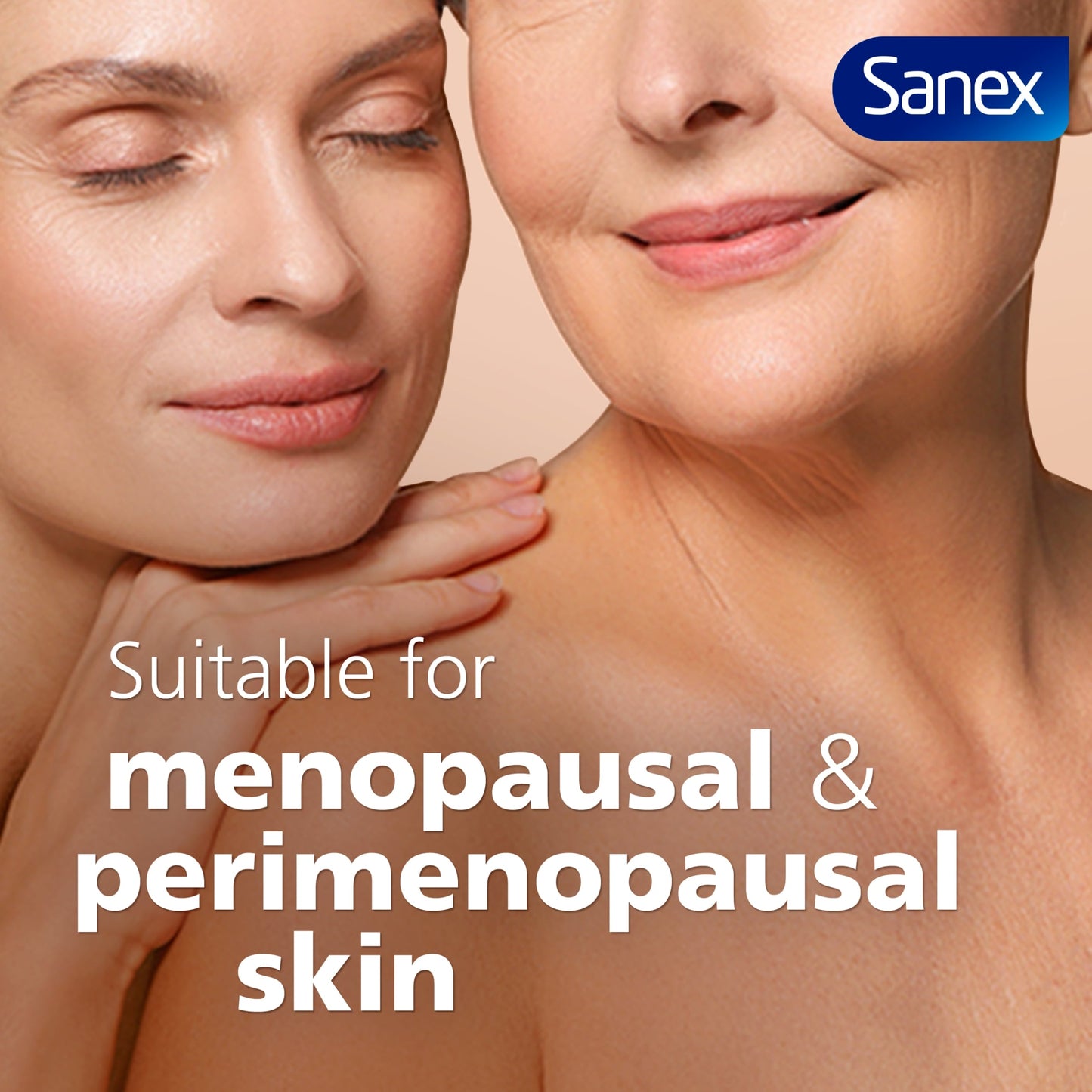 Sanex Expert Skin Health+ Menopause Shower Gel Body Wash 450ml — image 2