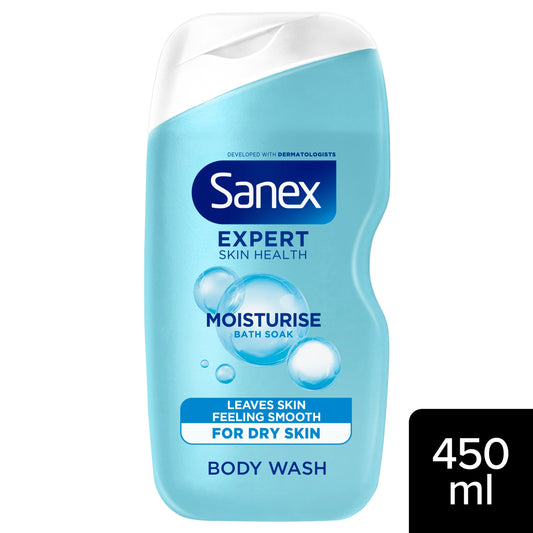 Sanex Expert Skin Health Moisturising Bath Soak 450Ml — image 1