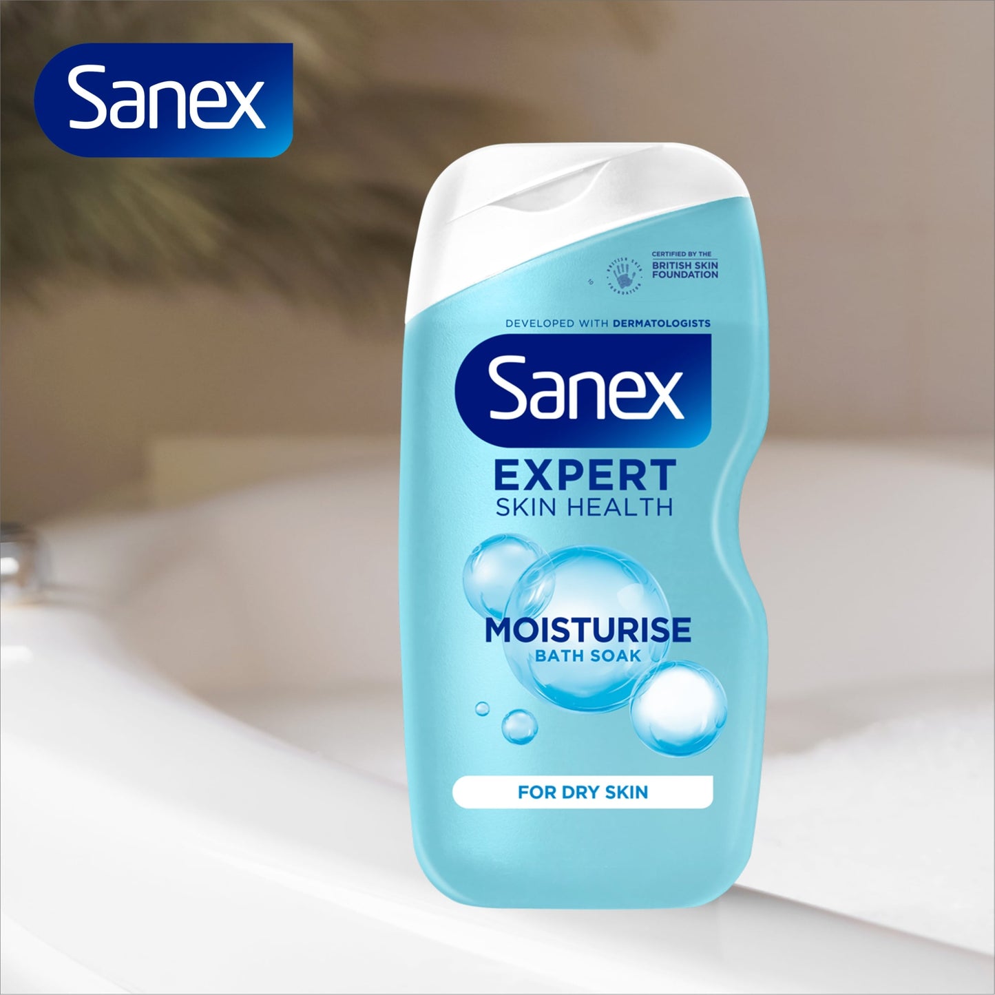 Sanex Expert Skin Health Moisturising Bath Soak 450Ml — image 2