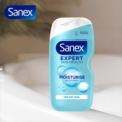 Sanex Expert Skin Health Moisturising Bath Soak 450Ml — image 2