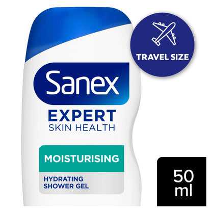 Sanex Expert Skin Health Moisturising Travel Size Shower Gel 50ml — image 1