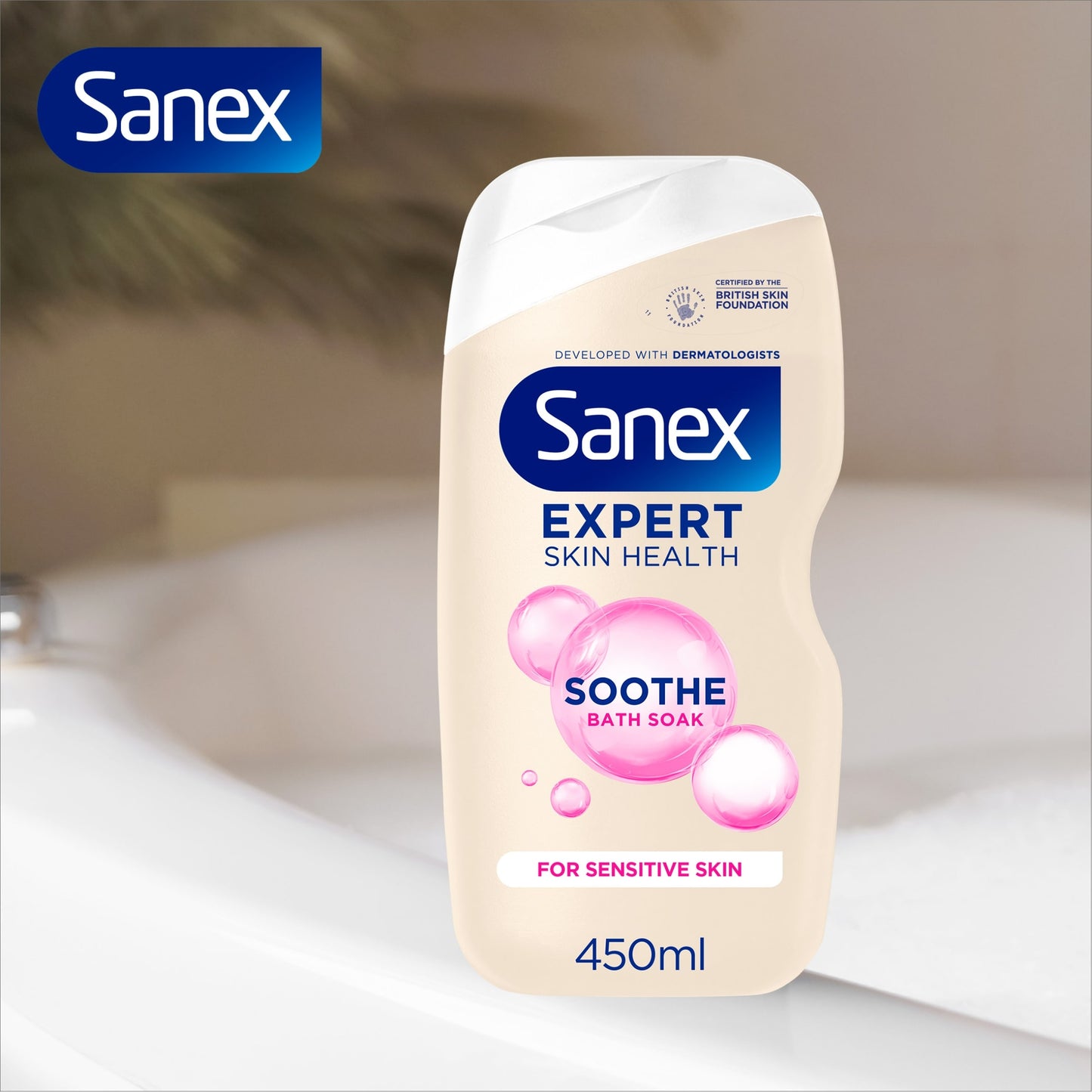 Sanex Expert Skin Health Sensitive Bath Soak 450Ml — image 2