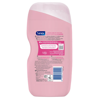 Sanex Expert Skin Health+ Skin Therapy Anti Dryness Shower Gel Body Wash 450ml — image 2