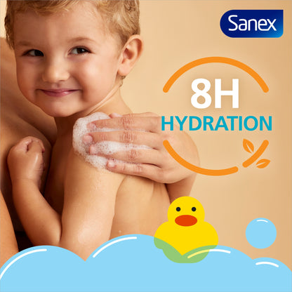 Sanex Zero% Baby Hypoallergenic Nourishing Bath Wash & Shampoo 450ml — image 5