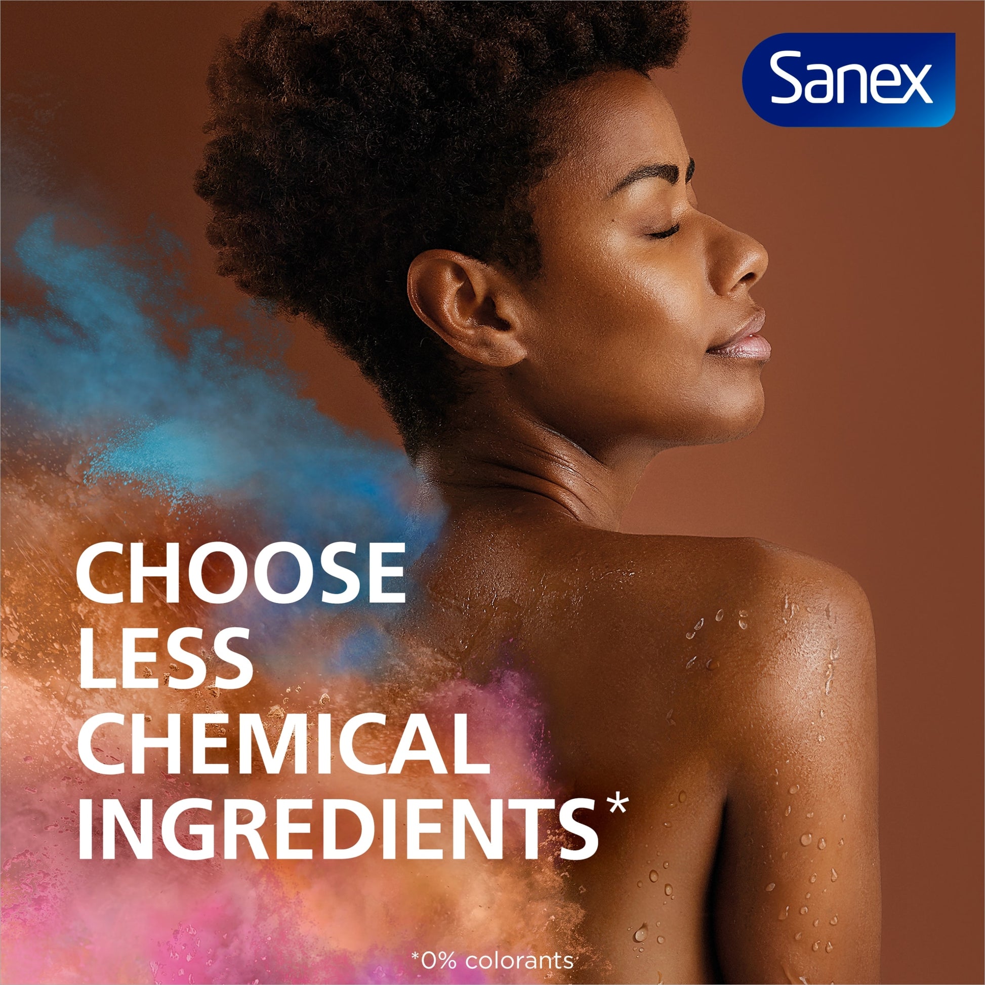 Sanex Zero % Sensitive Skin Shower Gel Body Wash 450Ml — image 2
