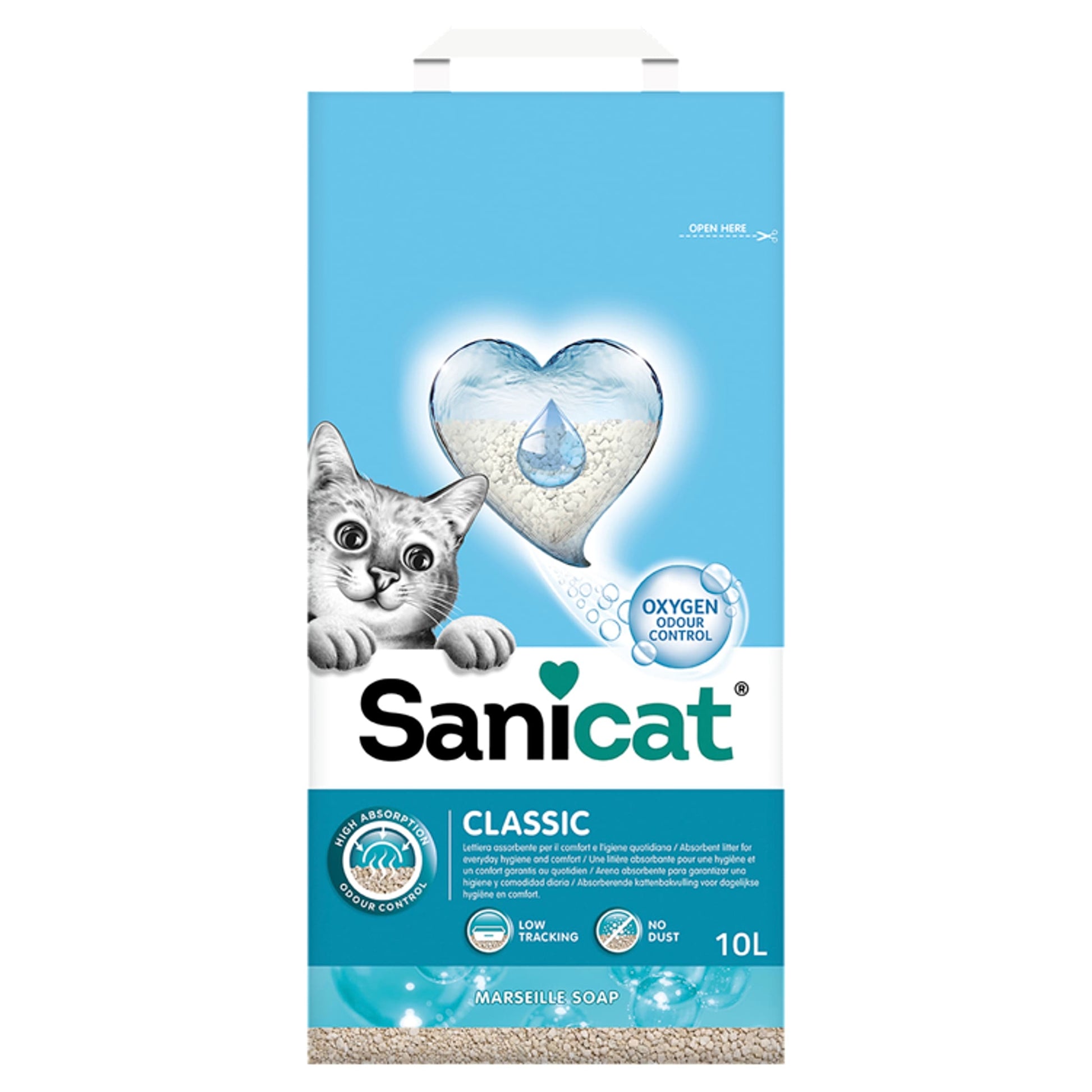 Sanicat Classic Marseille Soap Cat Litter 10L — image 1